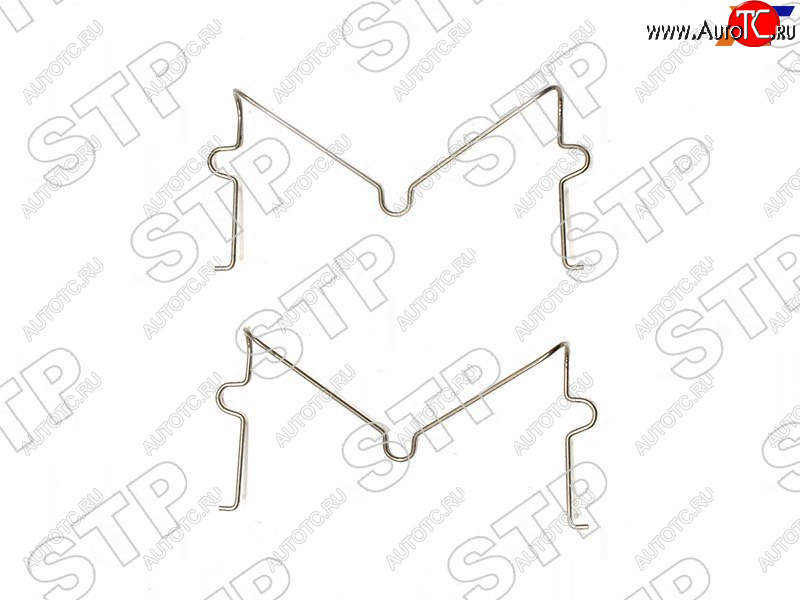739 р. Скобы FR тормозных суппортов к-т TOYOTA LAND CRUISER PRADO,SURF 02- SAT PREMIUM STP-04947-35050  с доставкой в г. Кемерово