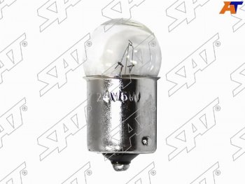23 р. Лампа дополнительного освещения 24V 5W R5W SAT ST-R5W-24V  с доставкой в г. Кемерово. Увеличить фотографию 1