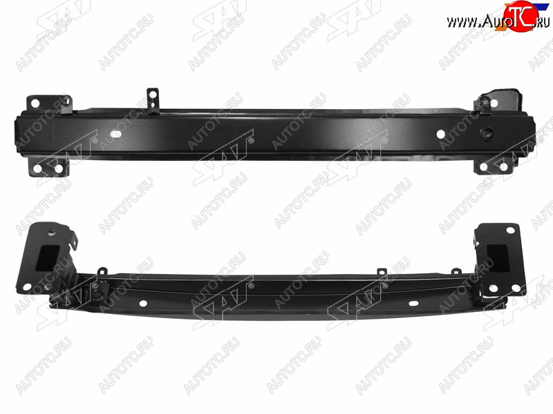 3 699 р. Усилитель переднего бампера SAT  Skoda Fabia  Mk2 (2010-2014) универсал рестайлинг, хэтчбэк рестайлинг  с доставкой в г. Кемерово