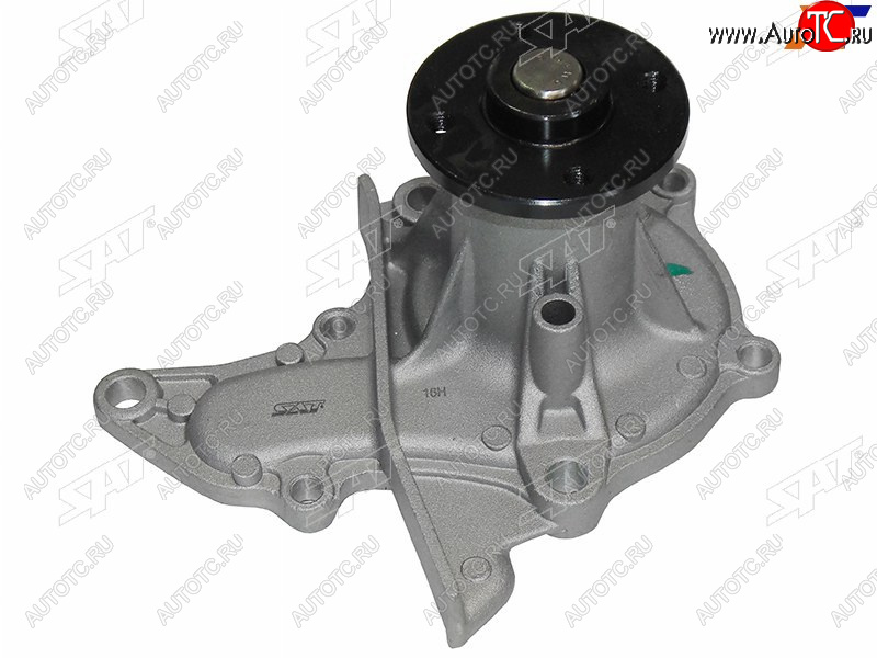 1 399 р. Насос водяного охлаждения TOYOTA 7AFE 96-01 (вылет 15mm) (с прокладкой) SAT ST-T147  с доставкой в г. Кемерово