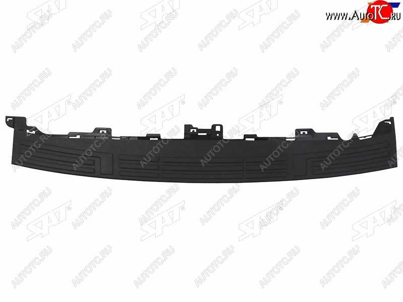 3 799 р. Накладка бампера Toyota Land Cruiser Prado (J150) 09-20 (Сзади) SAT ST-TY150-087M-0  с доставкой в г. Кемерово