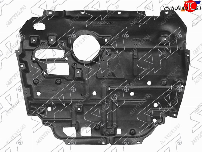 3 199 р. Защита картера двигателя SAT Toyota Prius XW30 рестайлинг лифтбэк (2012-2016) с доставкой в г. Кемерово Увеличить фотографию 1 3 199 р. Защита картера двигателя SAT Toyota Prius XW30 рестайлинг лифтбэк (2012-2016) с доставкой в г. Кемерово