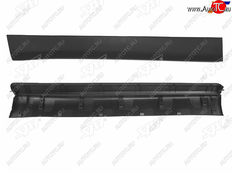 2 779 р. Накладка двери Toyota Highlander 13-20 (Спереди Слева Снизу) SAT ST-TYG4-040M-2  с доставкой в г. Кемерово