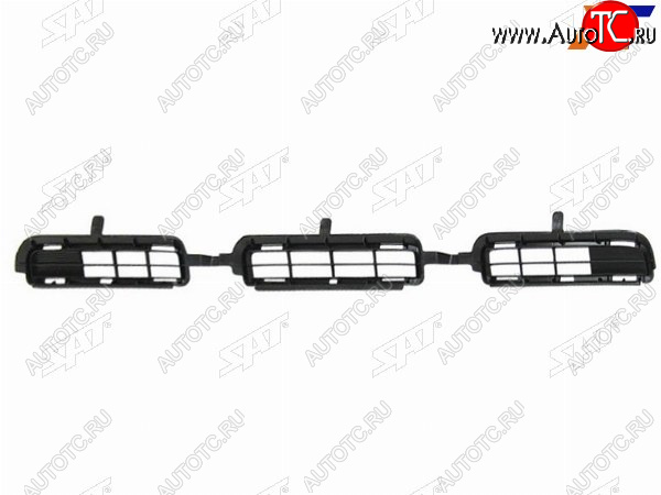 669 р. Нижняя решетка переднего бампера SAT  Toyota RAV4  XA30 (2008-2010) 5 дв. 1-ый рестайлинг  с доставкой в г. Кемерово