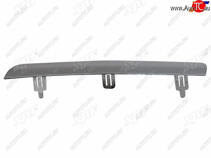 1 189 р. Центральный молдинг решетки радиатора SAT  Toyota RAV4  XA30 (2008-2010) 5 дв. 1-ый рестайлинг (хром)  с доставкой в г. Кемерово