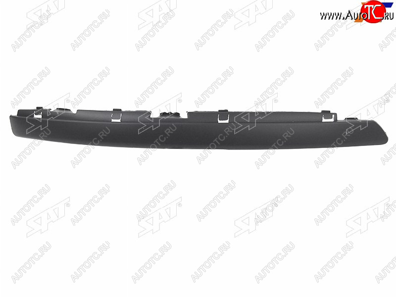 879 р. Правый молдинг оправы ПТФ SAT Volkswagen Jetta A5 седан (2005-2011) (Черный)  с доставкой в г. Кемерово