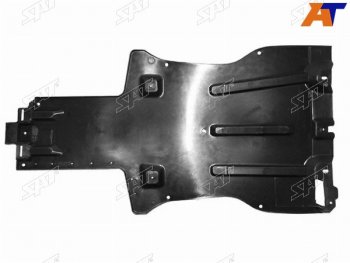 Защита двигателя VW TOUAREG 03-10 задняя                                                             SAT ST-VW61-025-A0