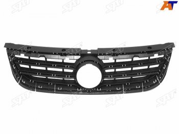 Решетка радиатора SAT Volkswagen Touareg GP рестайлинг (2006-2010) (черная)