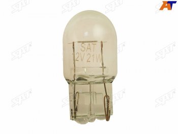 57 р. Лампа дополнительного освещения 12V W21W SAT ST-W21W-12V  с доставкой в г. Кемерово. Увеличить фотографию 1