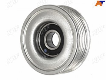 649 р. Ролик приводного ремня натяжной MAZDA 23 2007- (ручейковый) SAT ST-Z601-15-940  с доставкой в г. Кемерово. Увеличить фотографию 1