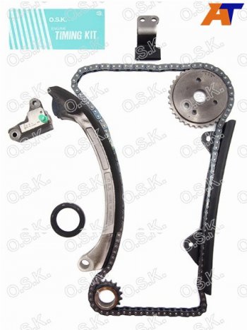 10 999 р. Комплект для замены цепи ГРМ TOYOTA RUSHBBPASSOAVANZA 3SZ-VE 06-(на 1NZ не подйдет)               OSK T036K  с доставкой в г. Кемерово. Увеличить фотографию 2