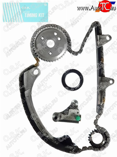 11 299 р. Комплект для замены цепи ГРМ TOYOTA VITZYARIS 1SZ-FE 99- (полный) OSK T035K  с доставкой в г. Кемерово