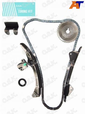 10 299 р. Комплект для замены цепи ГРМ TOYOTA 1NZ-FE1NZ-FXE 04- (цепь 13506-21060) OSK T046K  с доставкой в г. Кемерово. Увеличить фотографию 2
