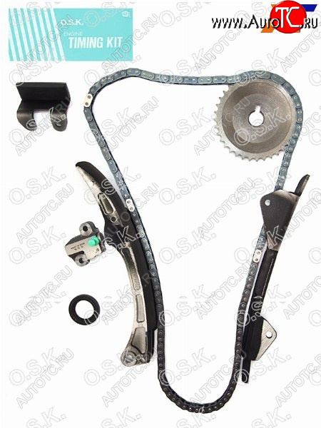 10 299 р. Комплект для замены цепи ГРМ TOYOTA 1NZ-FE1NZ-FXE 04- (цепь 13506-21060) OSK T046K  с доставкой в г. Кемерово