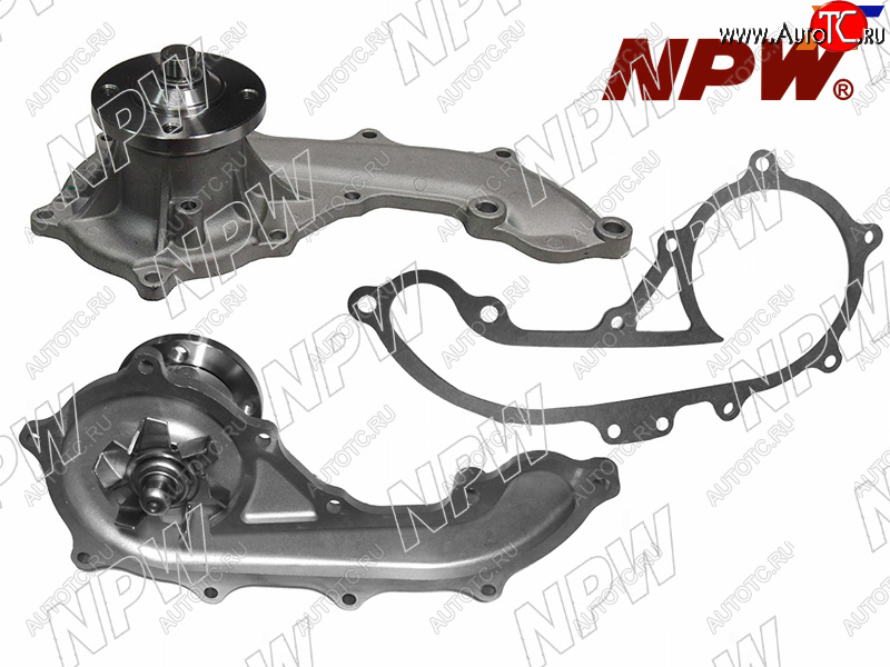 3 699 р. Насос водяного охлаждения TOYOTA 12TRFE3RZFE 03- (с прокладкой) NPW T-123  с доставкой в г. Кемерово