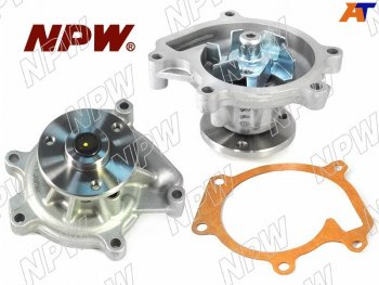 2 199 р. Насос водяного охлаждения TOYOTA 12SZFE 99- (с прокладкой) NPW T-128  с доставкой в г. Кемерово. Увеличить фотографию 2