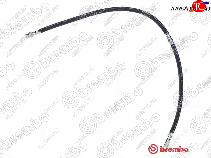 2 199 р. Шланг тормозной передний LH=RH BREMBO Mitsubishi Pajero 4 V80 дорестайлинг (2006-2011)  с доставкой в г. Кемерово