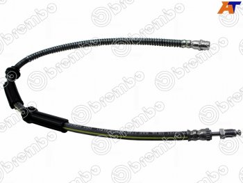 Шланг тормозной передний RH=LH BREMBO  Volkswagen Touareg  GP (2002-2010) дорестайлинг, рестайлинг