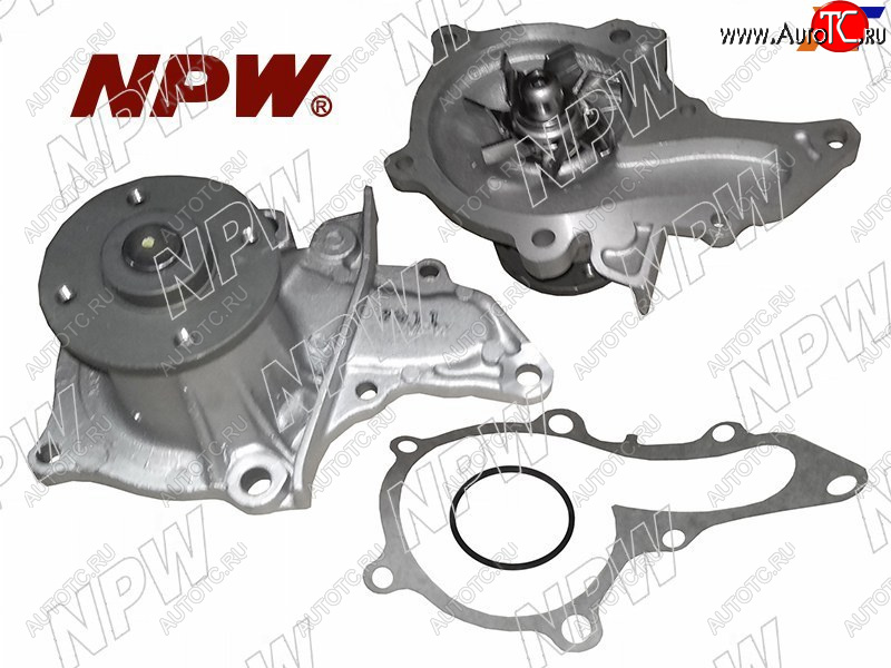 2 899 р. Насос водяного охлаждения TOYOTA 4,5AFE 87-00 (с прокладкой) NPW T-93  с доставкой в г. Кемерово
