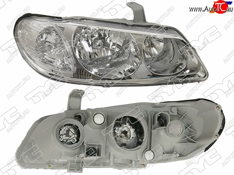 7 649 р. Фара правая (Евросвет) TYC  Nissan Bluebird Sylphy  седан (2003-2005) G10 рестайлинг  с доставкой в г. Кемерово