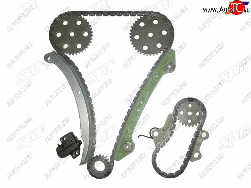 8 399 р. Комплект цепи ГРМ LF2.0 Duratec-HE MAZDA 356 02-FORD MONDEO IIIIV 07-S-MAX 06-FOCU SAT TK-FO020  с доставкой в г. Кемерово