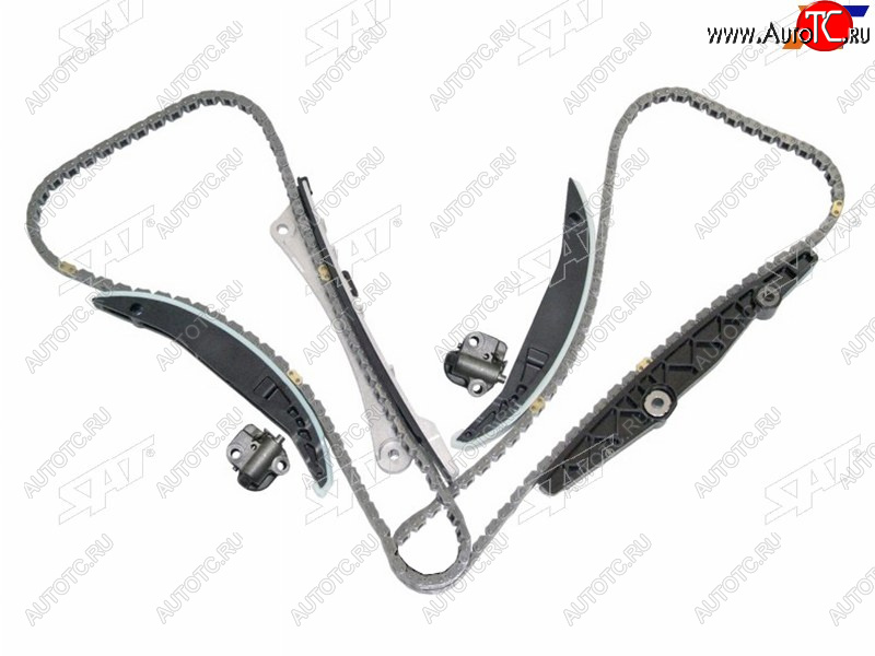 13 999 р. Комплект цепи ГРМ MAZDA AJ 3,0 V6 MPVTRIBUTE 00-FORD ESCAPEMAVERICK 01- SAT TK-MA134  с доставкой в г. Кемерово