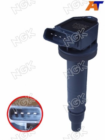 Катушка зажигания TOYOTA 2AZ-FE 05-ACU2#ACU3#1AZ-FSE1NZ-FE 04- NCP9#NCP100NCP11#NZE12#NZE15# NGK U5090