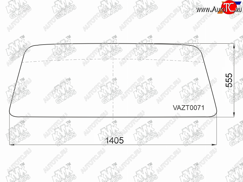 3 399 р. Стекло лобовое LADA 4x4 2131 NIVA LEGEND 21-  2329 NIVA Pickup 95-06  4x4 2121 NIVA 77-  4x4 2131 KMK VAZT0071  с доставкой в г. Кемерово
