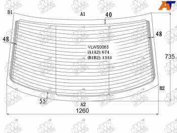 5 999 р. Стекло заднее (Цвет зеленый Обогрев 4D SED) Volkswagen Polo 09-20                                  KMK VLWS0063  с доставкой в г. Кемерово. Увеличить фотографию 1