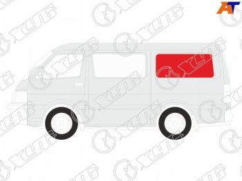 Стекло кузова боковое (не опускное) (Слева Цвет зеленый) Volkswagen Transporter 03-15  Multivan 03 XYG VW-T5 SW/LH/X