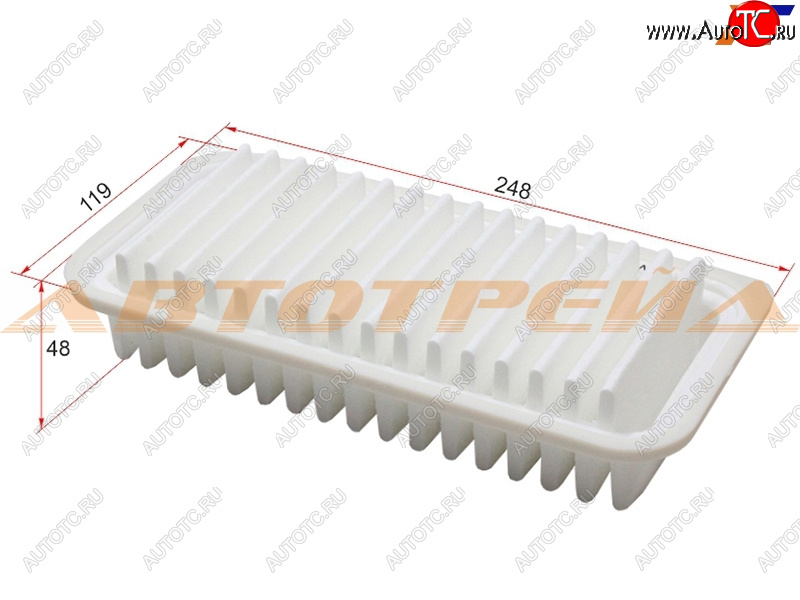 1 039 р. Фильтр воздушный MICRO  Toyota Corolla Axio  (E160) седан - Yaris ( XP10,  XP90,  XP130,  XP210)  с доставкой в г. Кемерово