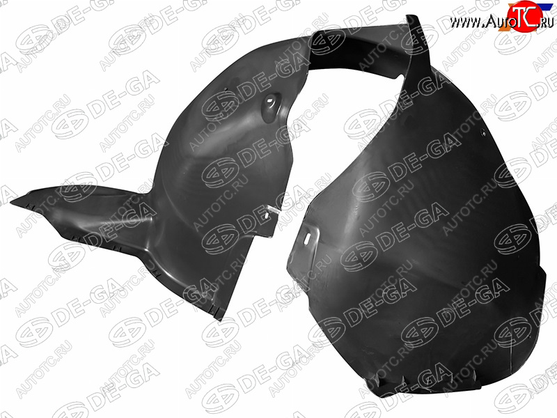 1 549 р. Подкрылок Volkswagen Caddy 03-10  Touran 03-06 (Спереди Справа) DE-GA WOS15CD003  с доставкой в г. Кемерово