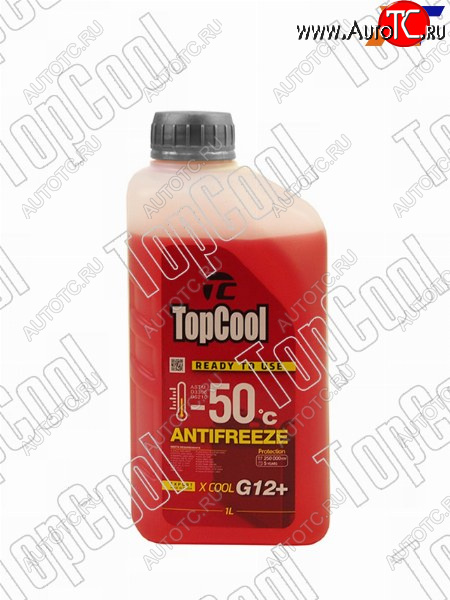 214 р. Антифриз (Х COOL G12+ 1 л. -50 C Красный) TOPCOOL Z0037  с доставкой в г. Кемерово