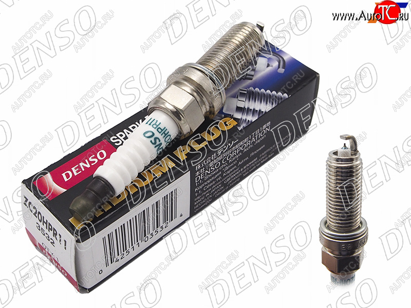 2 369 р. Свеча зажигания MAZDA ATENZA 2.02.5 12-AXELA 1.52.0 13-DEMIO 1.5 14-MX-5 1.52.0 15- DENSO ZC20HPR11  с доставкой в г. Кемерово
