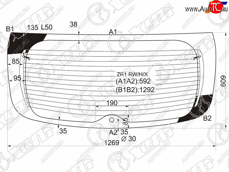9 599 р. Стекло заднее (Цвет зеленый Обогрев 5D HBK) Subaru Impreza 07-12  Impreza WRX 07-14  Impreza WRX XYG ZR1 RW/H/X  с доставкой в г. Кемерово