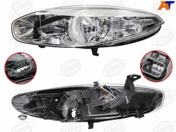 Фара левая (галоген, с электрокорректором) AYFAR Renault Fluence (2010-2012) дорестайлинг