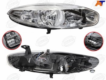Фара правая (галоген, с электрокорректором) AYFAR Renault Fluence (2010-2012) дорестайлинг