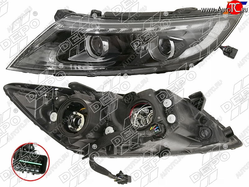 30 999 р. Фара Kia Optima 13-16 (Слева) DEPO 223-1155L-LEMN2  с доставкой в г. Кемерово
