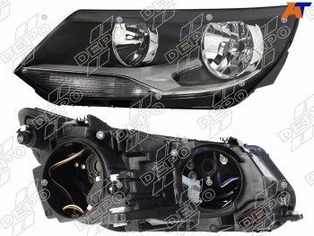 Фара Volkswagen Tiguan 11-17 (Спереди Слева) DEPO 441-11H1LMLDEM2