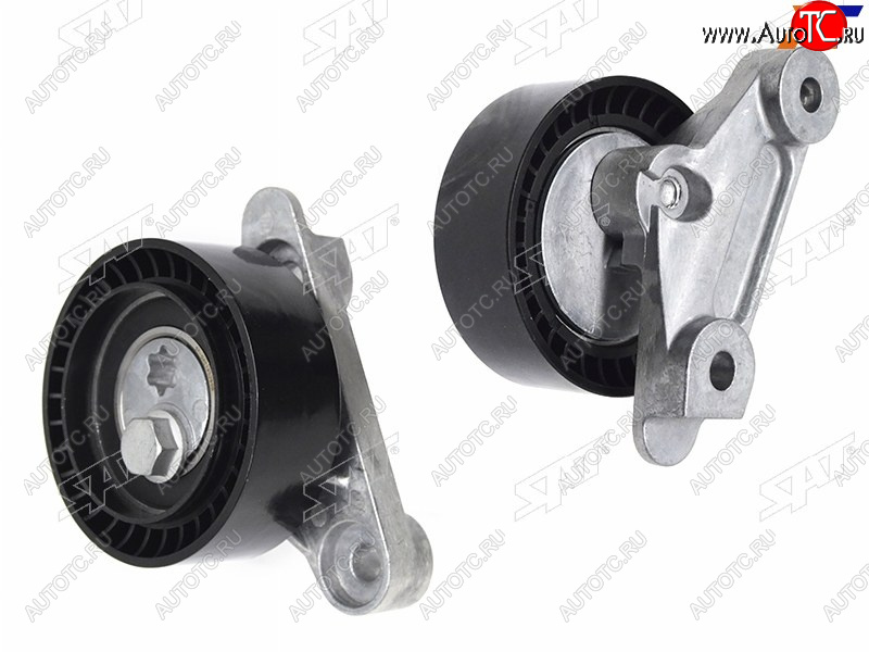 689 р. Ролик приводного ремня натяжителя VW POLO 1.0 14-SEAT IBIZA 1.0 16-SKODA FABIA 1.0 15- SAT ST-04C145299B  с доставкой в г. Кемерово