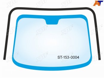 1 759 р. Молдинг лобового стекла (П-образный) Nissan X-Trail 07-15 SAT ST-153-0004  с доставкой в г. Кемерово. Увеличить фотографию 1