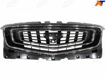 Решетка радиатора SAT Geely Atlas Pro NL3 (2019-2025) (молдинг хром)