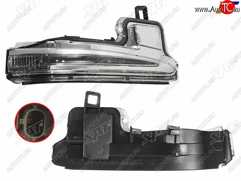 1 999 р. Поворот в зеркало (Справа) Toyota RAV4 (XA50) 18-  Alphard (H30) 15-18  Highlander 19-  Vellfire SAT ST-202-0004  с доставкой в г. Кемерово