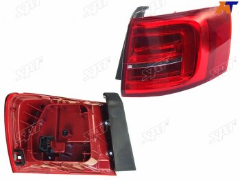 Фонарь задний левый (LED) SAT Volkswagen Jetta  A6 (2015-2018) седан рестайлинг