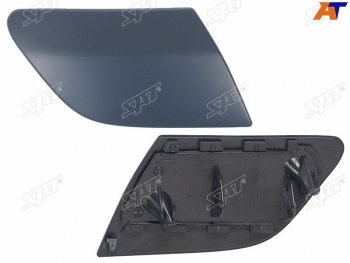 319 р. Правая крышка форсунки омывателя фары SAT Volkswagen Golf 5 хэтчбэк (2003-2009) (неокрашенная)  с доставкой в г. Кемерово. Увеличить фотографию 2