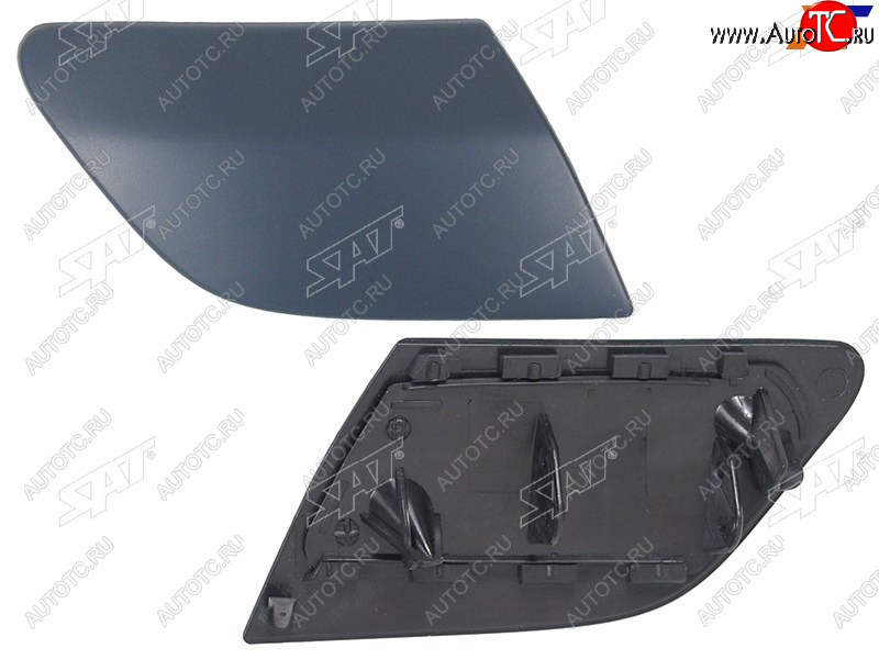 319 р. Правая крышка форсунки омывателя фары SAT Volkswagen Golf 5 хэтчбэк (2003-2009) (неокрашенная)  с доставкой в г. Кемерово