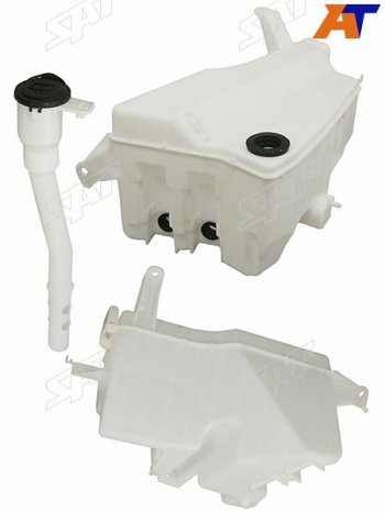 Бачок омывателя Toyota Land Cruiser (J100) 98-07 (С горловиной с 2 отв. под моторчики) SAT ST-76-0021