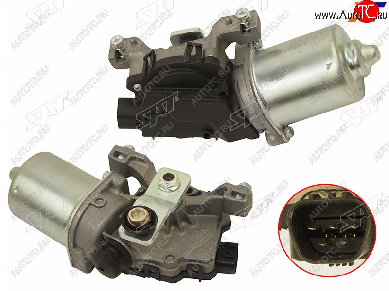 3 499 р. Мотор трапеции стеклоочистителя TOYOTA CAMRY V50 11-17VENZA 09-17HYUNDAI SONATA 10-14KIA SORENTO SAT ST-85110-33360  с доставкой в г. Кемерово