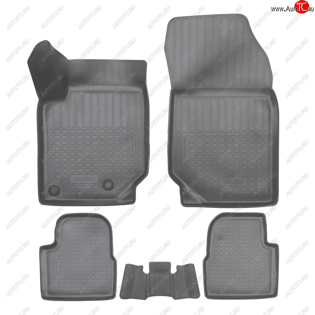 2 999 р. Коврики салонные Norplast  CITROEN C4  C41 (2020-2025) 5 дв. (серый)  с доставкой в г. Кемерово