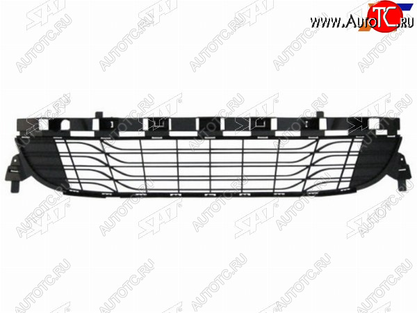 5 349 р. Нижняя решетка переднего бампера SAT  Renault Megane  седан (2008-2012)  дорестайлинг  с доставкой в г. Кемерово